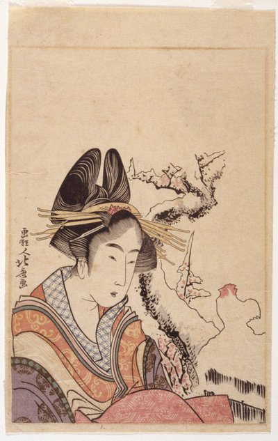 Head Of A Lady by School Japanese