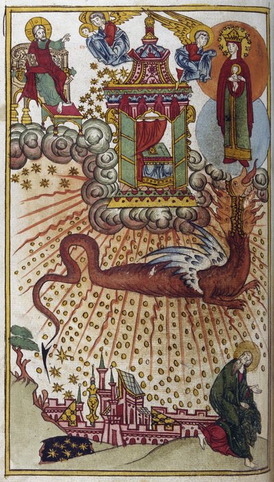 Apocalypse of St John by School Russian