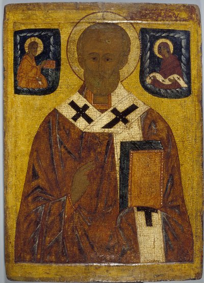 Icon of St Nicholas by School Russian