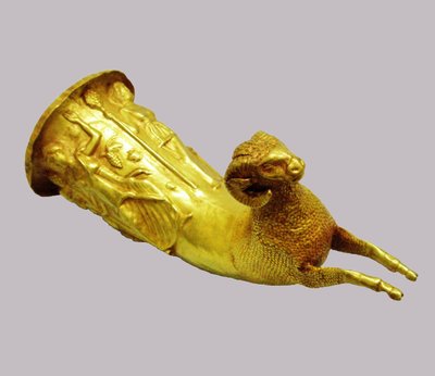 Rhyton Drinking Horn by Scythian