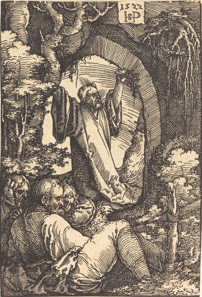 Christ on the Mount of Olives by Sebald Beham