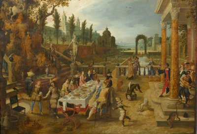 Pastoral Festival by Sebastiaen Vrancx