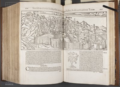 Cosmographia, Fol 1016-1017, 1544 by Sebastian Munster