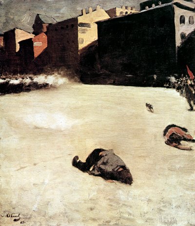 The Massacre, 1905 by Sergei Ivanov