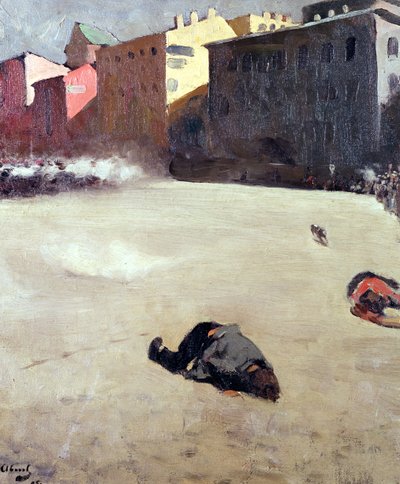 The Shooting, 1905 by Sergej Vasilevic Ivanov