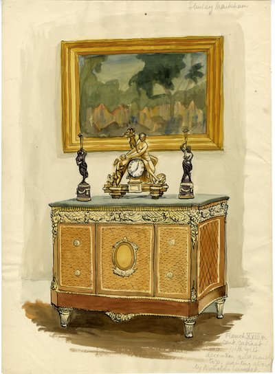 French XVIIIth Century Cabinet by Shirley Markham