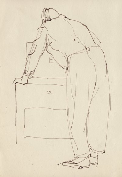 Man Bending Over by Shirley Markham
