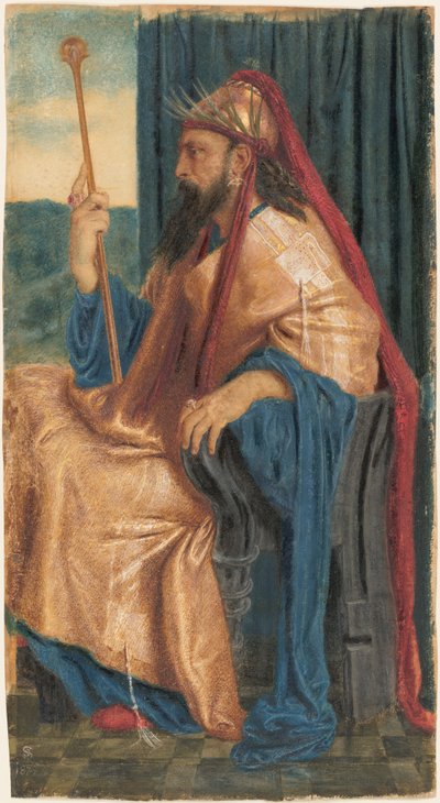 King Solomon by Simeon Solomon