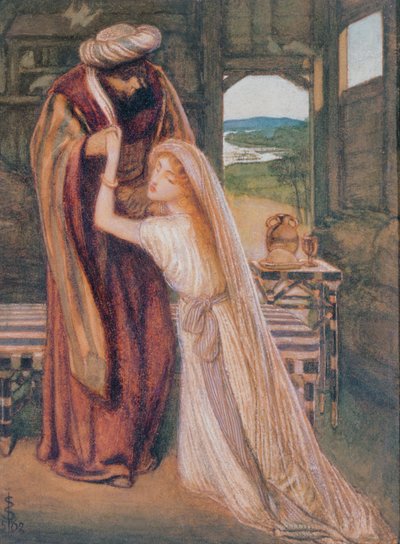 Ruth and Boaz by Simeon Solomon