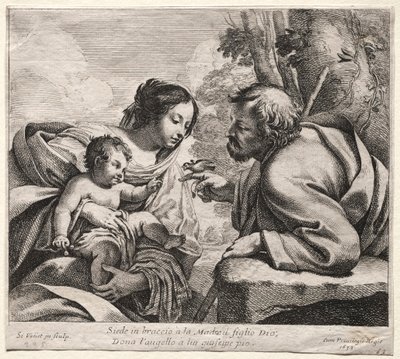 Holy Family by Simon Vouet
