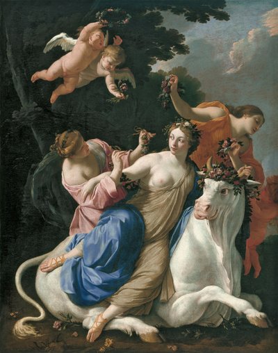 The Rape of Europa by Simon Vouet