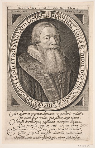 Bishop Mads Jensen by Simon de Pas