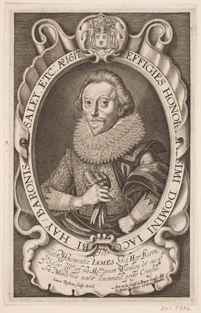 James Hay, Baron of Sawley by Simon de Pas