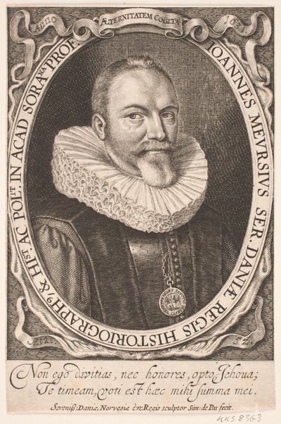 Johannes Meursius, Royal Historian by Simon de Pas