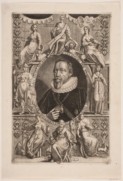 Chancellor Christian Friis by Simon de Pas