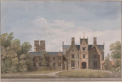 Lilleshall, Shropshire: North Entrance Front by Sir Jeffry Wyatville