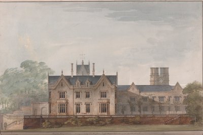 Lilleshall, Shropshire: South Elevation by Sir Jeffry Wyatville