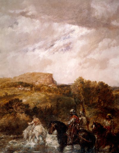 The Ford by Sir John Gilbert