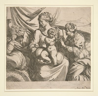 Marriage of St. Catherine by Sisto Badalocchio