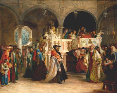 Simchat Torah, Livorno by Solomon Alexander Hart