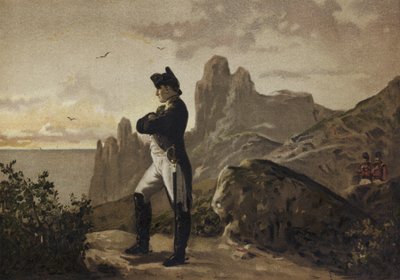 Napoleon in exile on St Helena, 1815-1821 by Spanish School