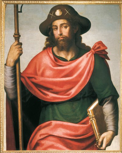 Portrait of St James of Compostela by Spanish School