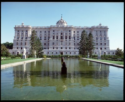 View of the Royal Palace by Spanish School