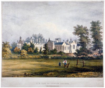 Dulwich College, London, c1830 by Standidge and Co