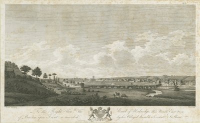 Burton-upon-Trent Bridge and Town by Stebbing Shaw