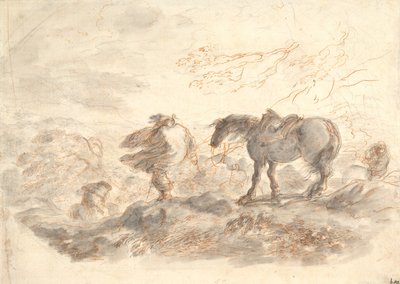 Horsemen in a Storm by Stefano della Bella
