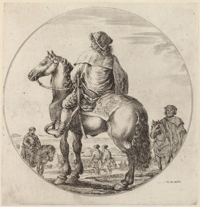 Hungarian Cavalier by Stefano della Bella