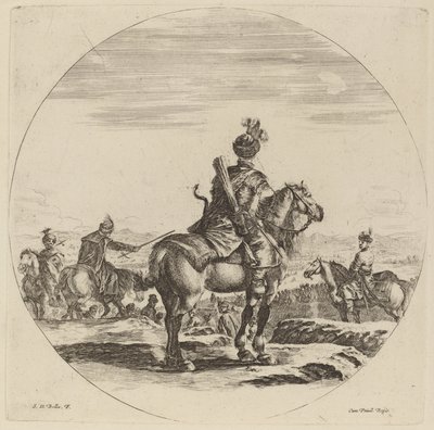 Polish Cavalier by Stefano della Bella