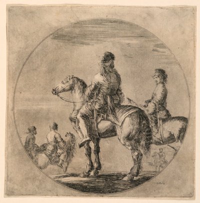Polish Horsemen by Stefano della Bella