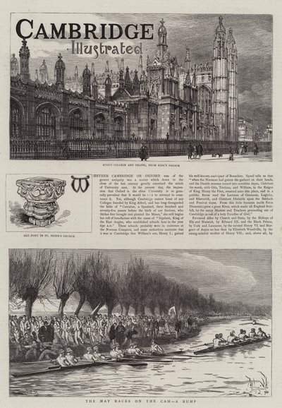 Cambridge Illustrated by Sydney Prior Hall