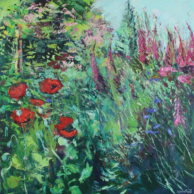 June Garden by Sylvia Paul