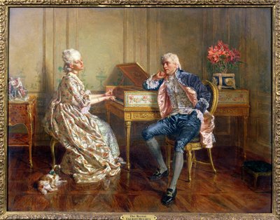 The Recital by Talbot Hughes