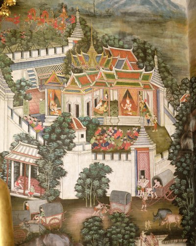 A Fortified Palace by Thai School