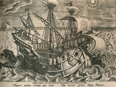 Plancius Taking A Sight, 1592 by Theodoor Galle