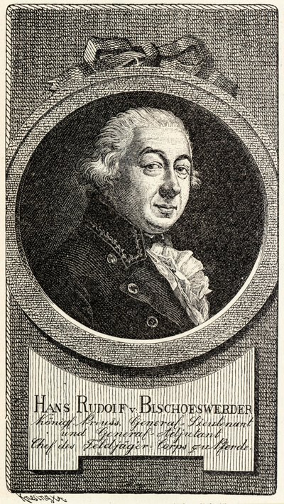 Johann Hans Rudolf von Bischoffwerder by Theodor Knesing