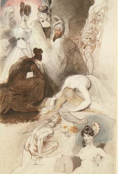 Figure Studies by Theodor M. von Holst