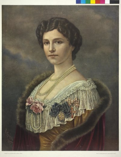 Empress Zita of Austria by Theodor Mayerhofer