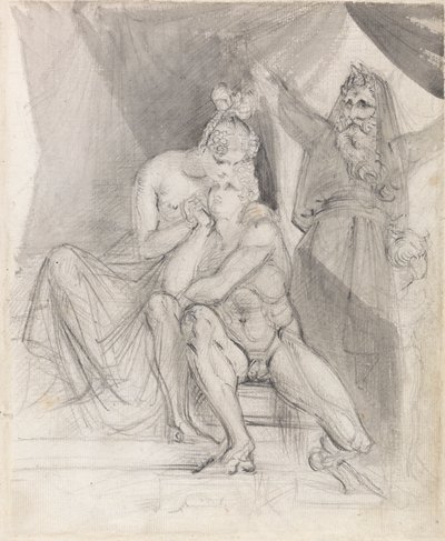 Prospero Watching Ferdinand and Miranda by Theodor von Holst