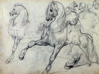 Horses by Theodore Gericault