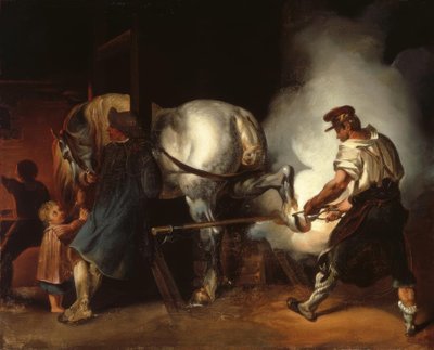 The Blacksmith by Theodore Gericault