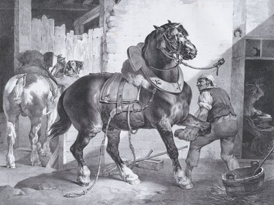 The French Blacksmith, 1822 by Theodore Gericault