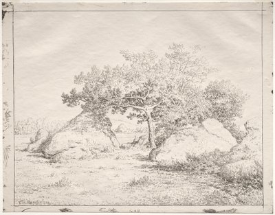 Cherry Tree at Blau by Theodore Rousseau