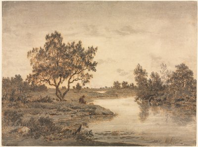 The Fisherman (Le Pêcheur) by Theodore Rousseau