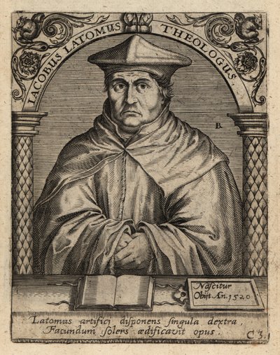 Jacques Masson, c1475-1544, Flemish theologian by Theodore de Bry