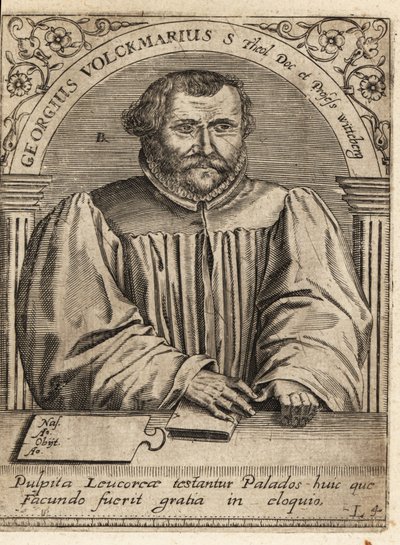 Johann Georg Volkmar by Theodore de Bry