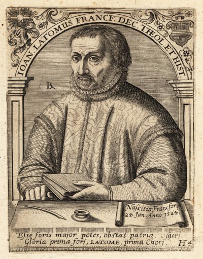 Johann Latomus by Theodore de Bry